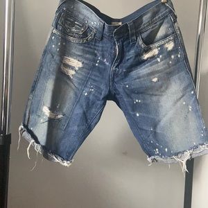 True Religion Jean Shorts.